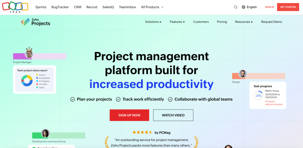 Zoho Projects